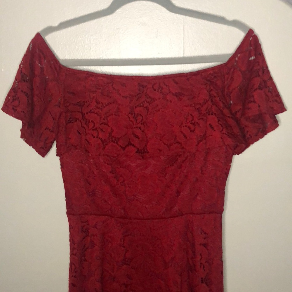 off the shoulder dress